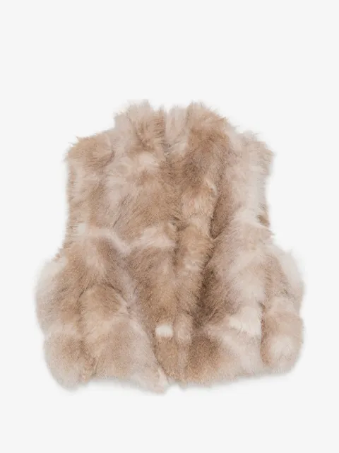 Forte Forte gilet en fourrure artificielle