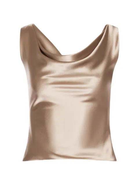 ALEXIA & ANTONIA cowl-neck blouse