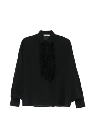 SoSUE Antonia Shirt | Black | FARFETCH OM