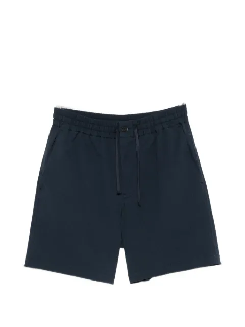 Maison Kitsuné drawstring seersucker shorts
