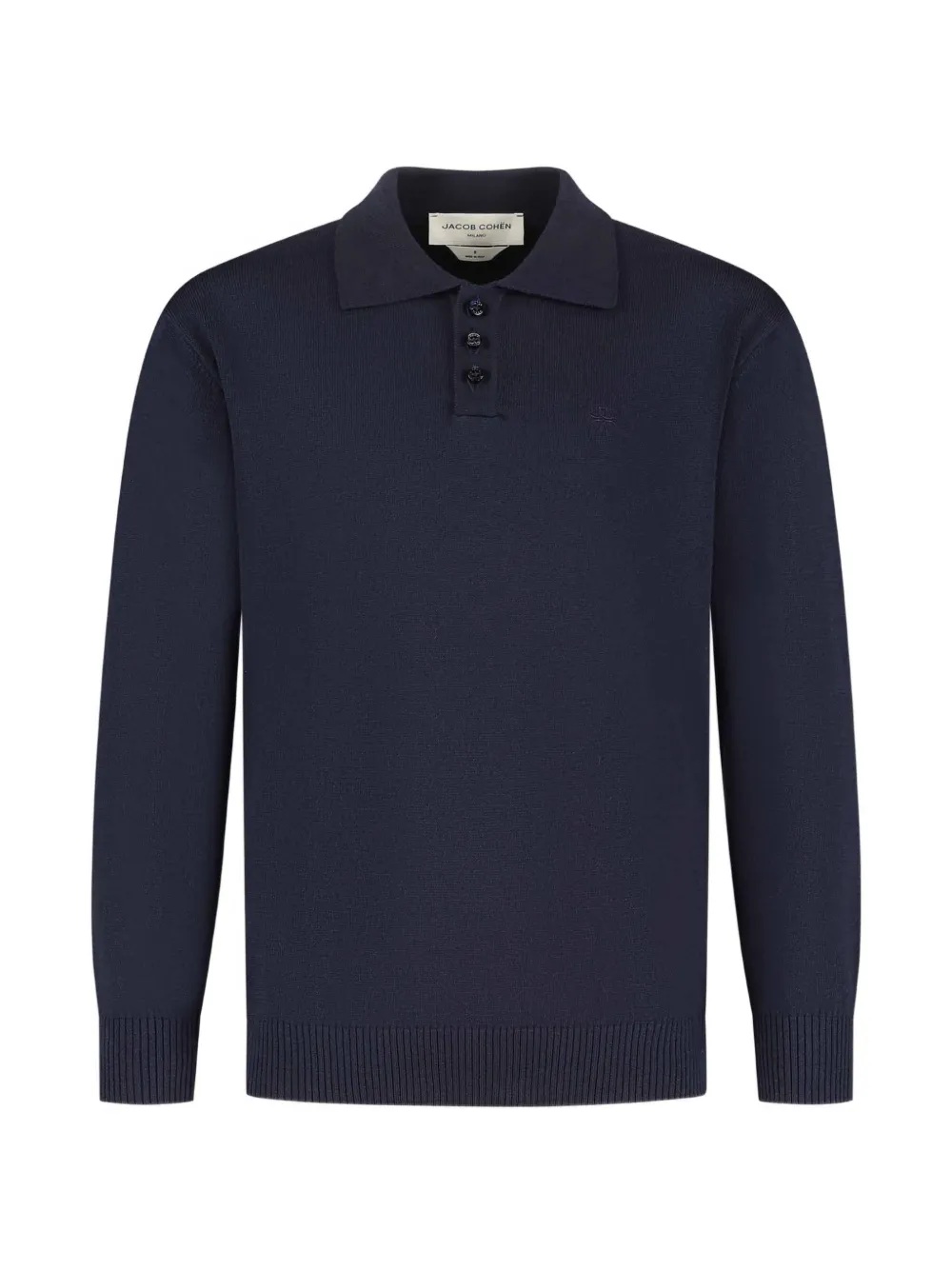 Jacob Cohën long sleeve polo shirt - Blu
