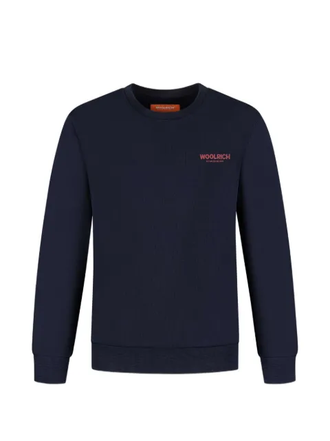 Woolrich Kids long-sleeve crew-neck sweatshirt