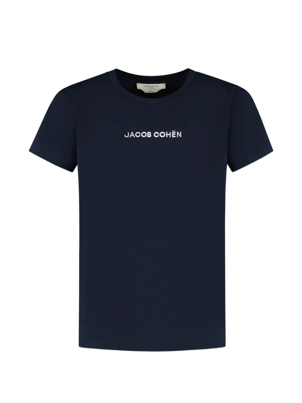 Jacob Cohën embroidered T-shirt - Blu