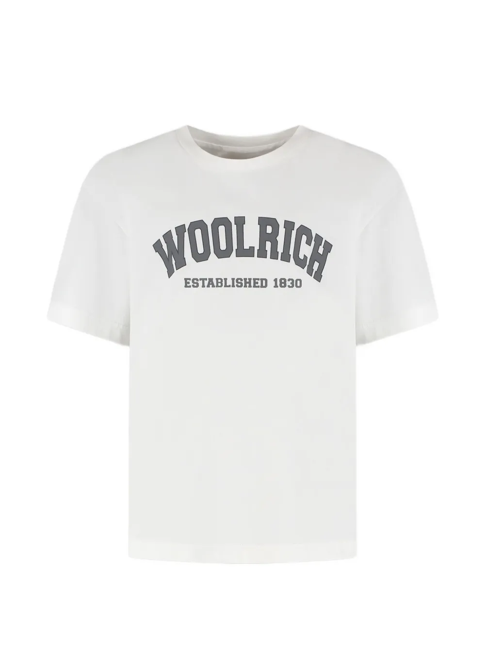 Woolrich Kids logo-detail T-shirt - Bianco