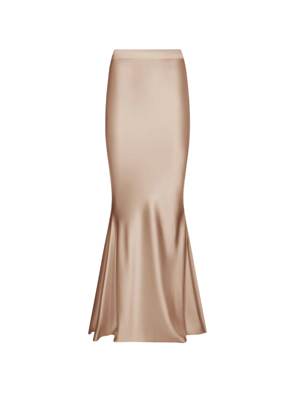 ALEXIA & ANTONIA bias-cut maxi skirt - Toni neutri