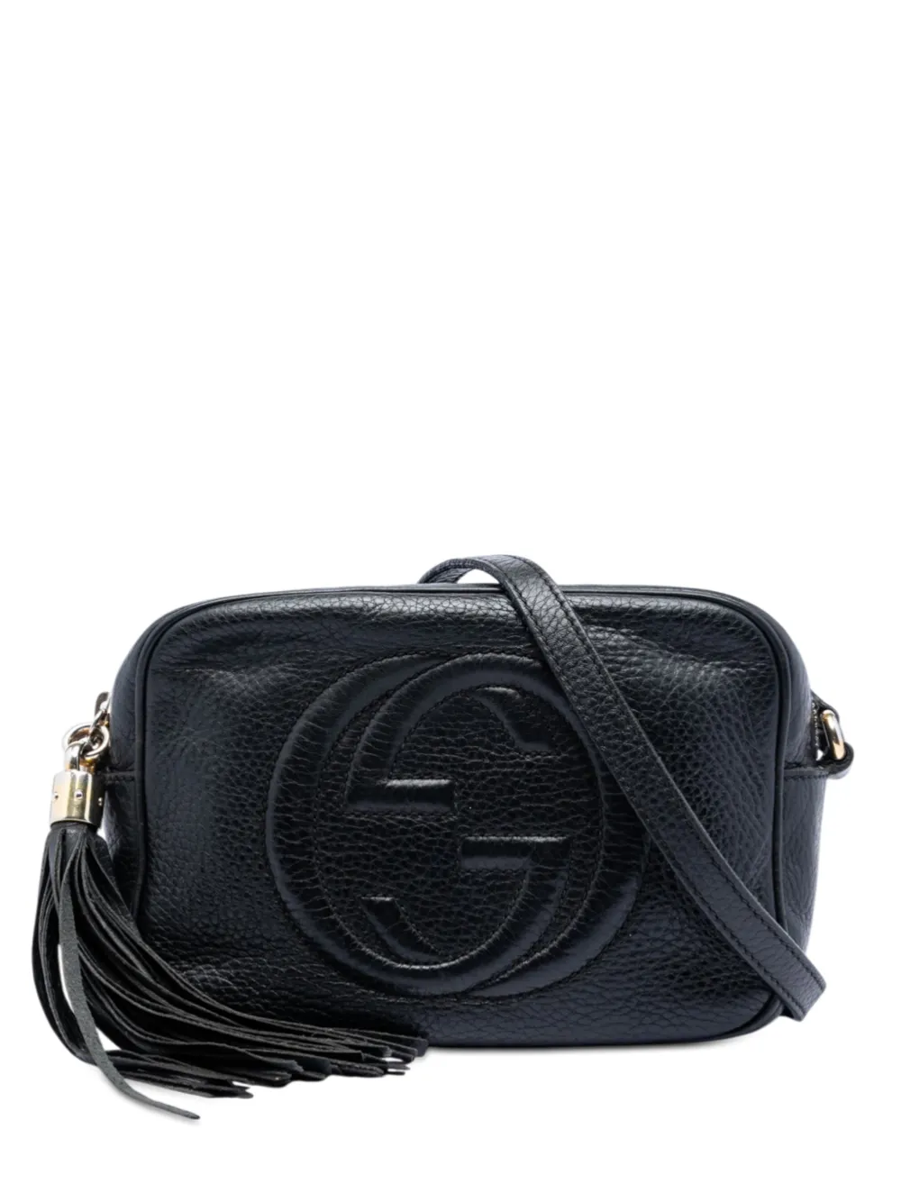 Gucci Pre-Owned 2016-2026 Leather Soho Disco crossbody bag - Nero
