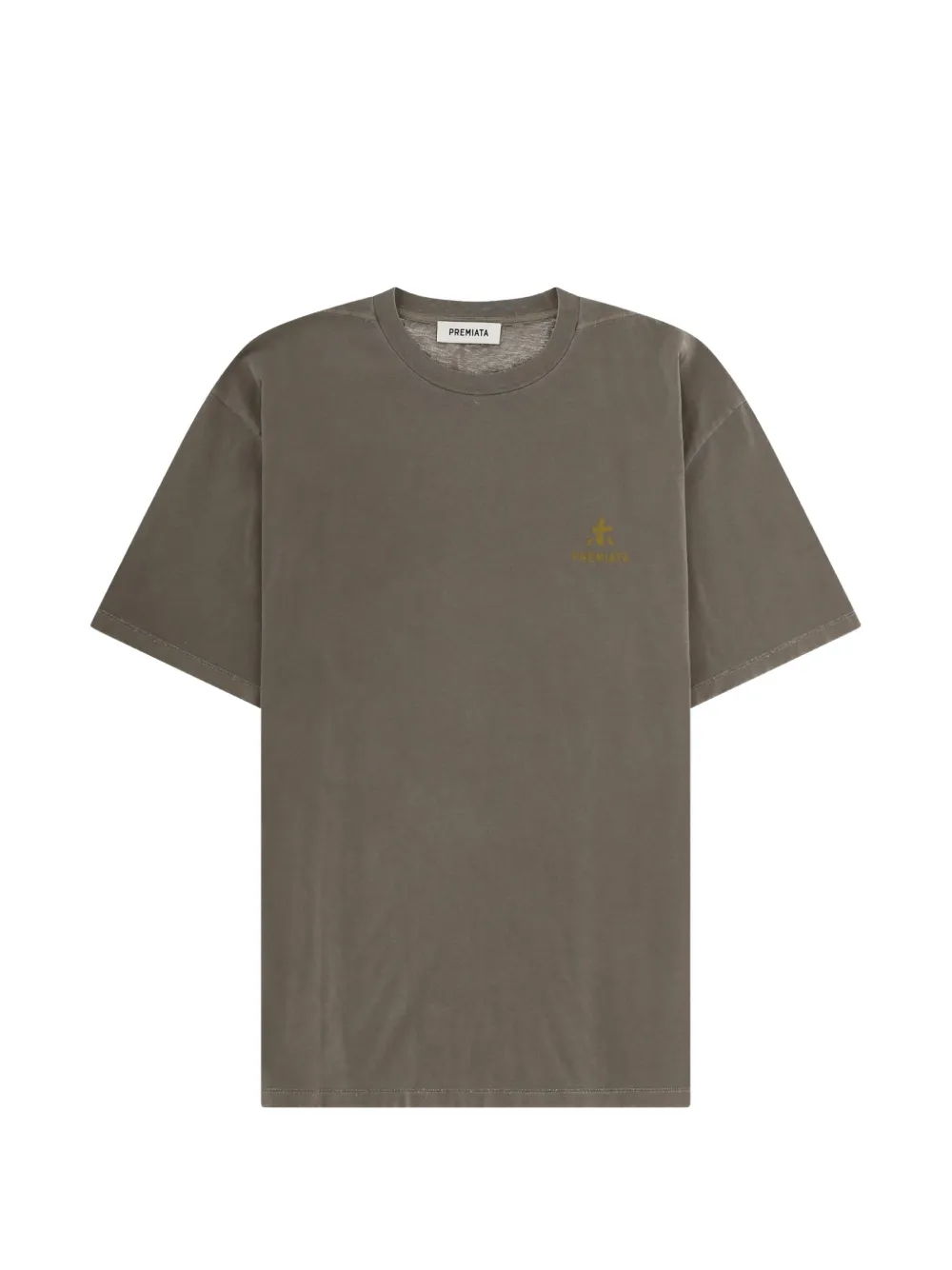 Premiata logo-print T-shirt - Grigio