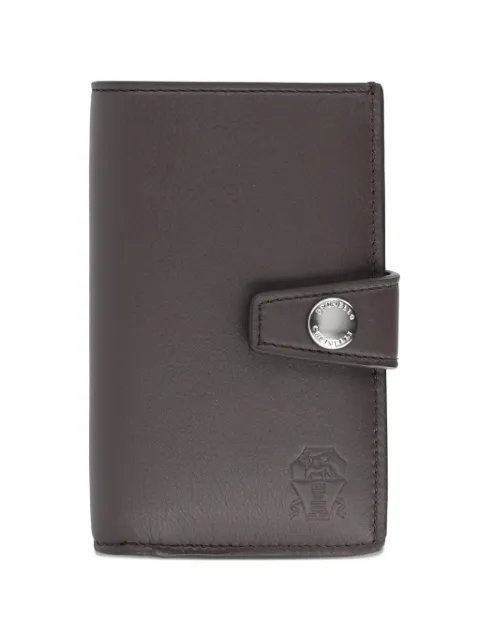 Brunello Cucinelli logo-embossed wallet