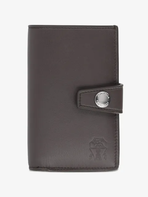 Brunello Cucinelli logo-embossed wallet