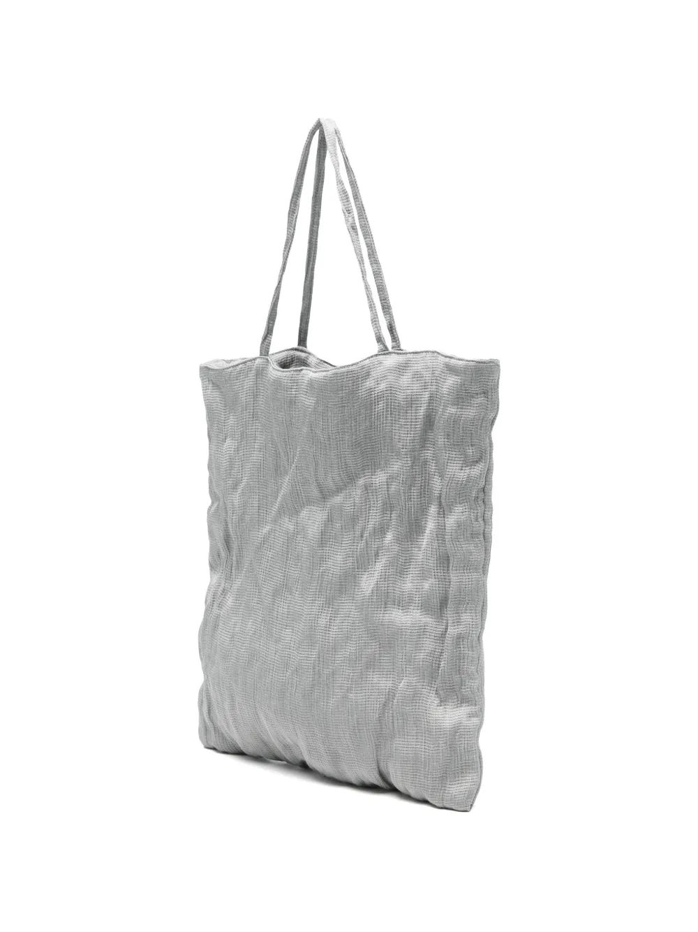 Alysi Shopper met gekreukt effect Grijs