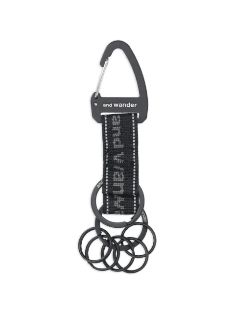 and Wander logo keyring