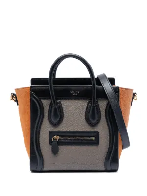 Celine Pre-Owned Luggage ハンドバッグ マイクロ | ブラウン