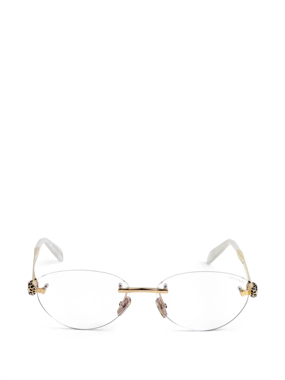 Bvlgari Serpenti rimless glasses - Oro