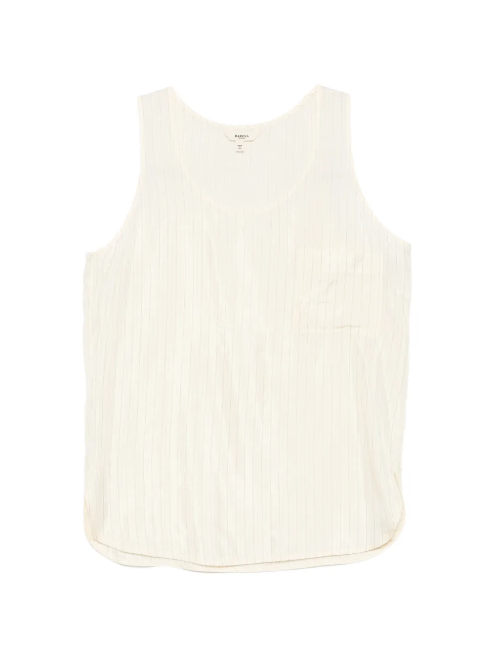 Barena vertical-stripe sleeveless blouse - Toni neutri