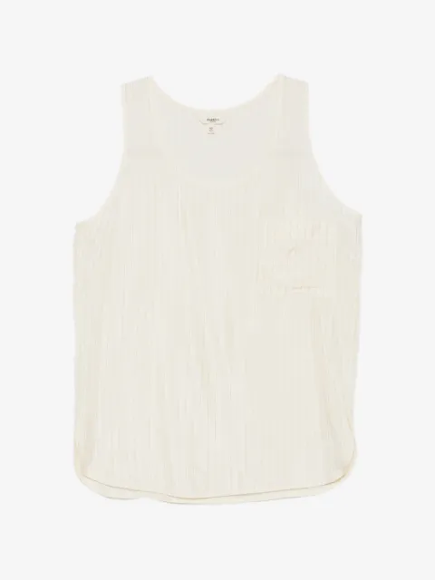 Barena vertical-stripe sleeveless blouse