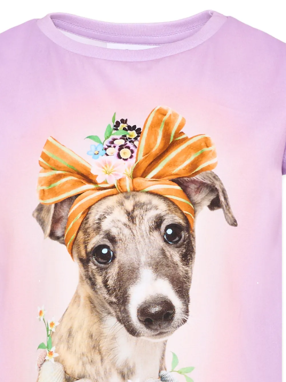 Molo Ragnhilde T-shirt met hondenprint Paars