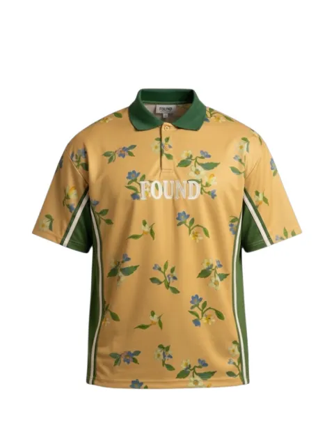 FOUND floral polo