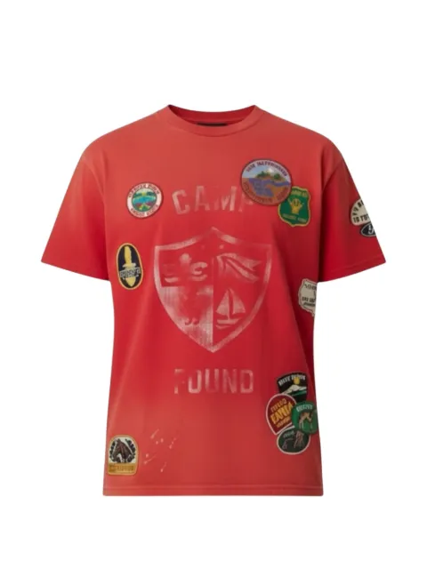 FOUND embroidered patches T-shirt
