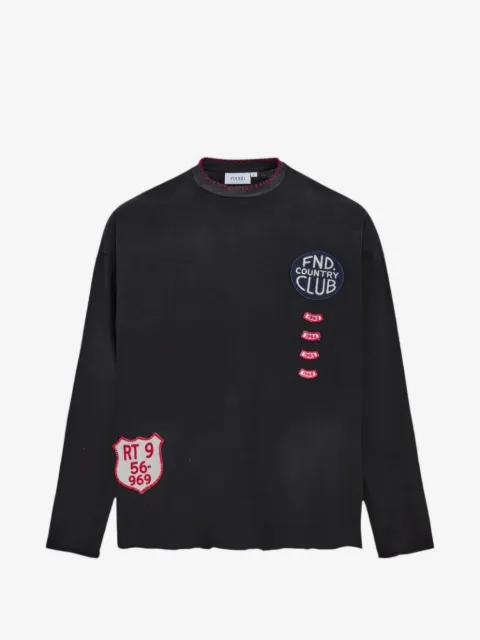 FOUND patches long-sleeve T-shirt