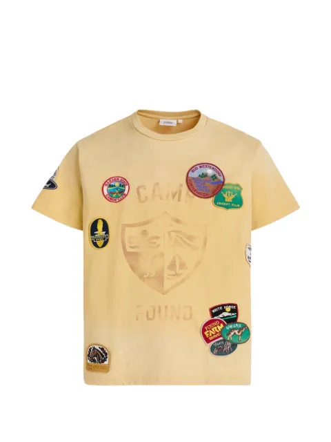 FOUND embroidered patches  T-shirt