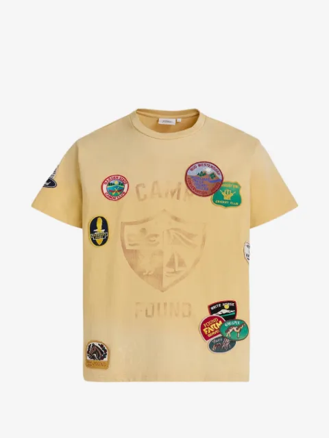 FOUND embroidered patches T-shirt
