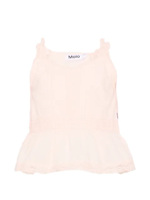 Molo Roanna lace-trim blouse