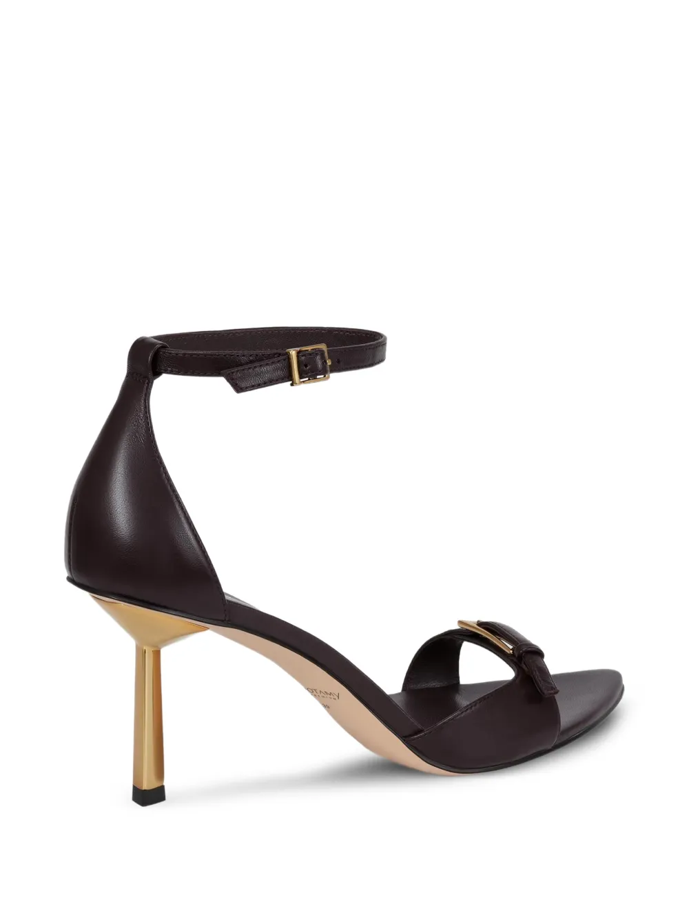 POTAMY Sandalen met gespbandje Bruin