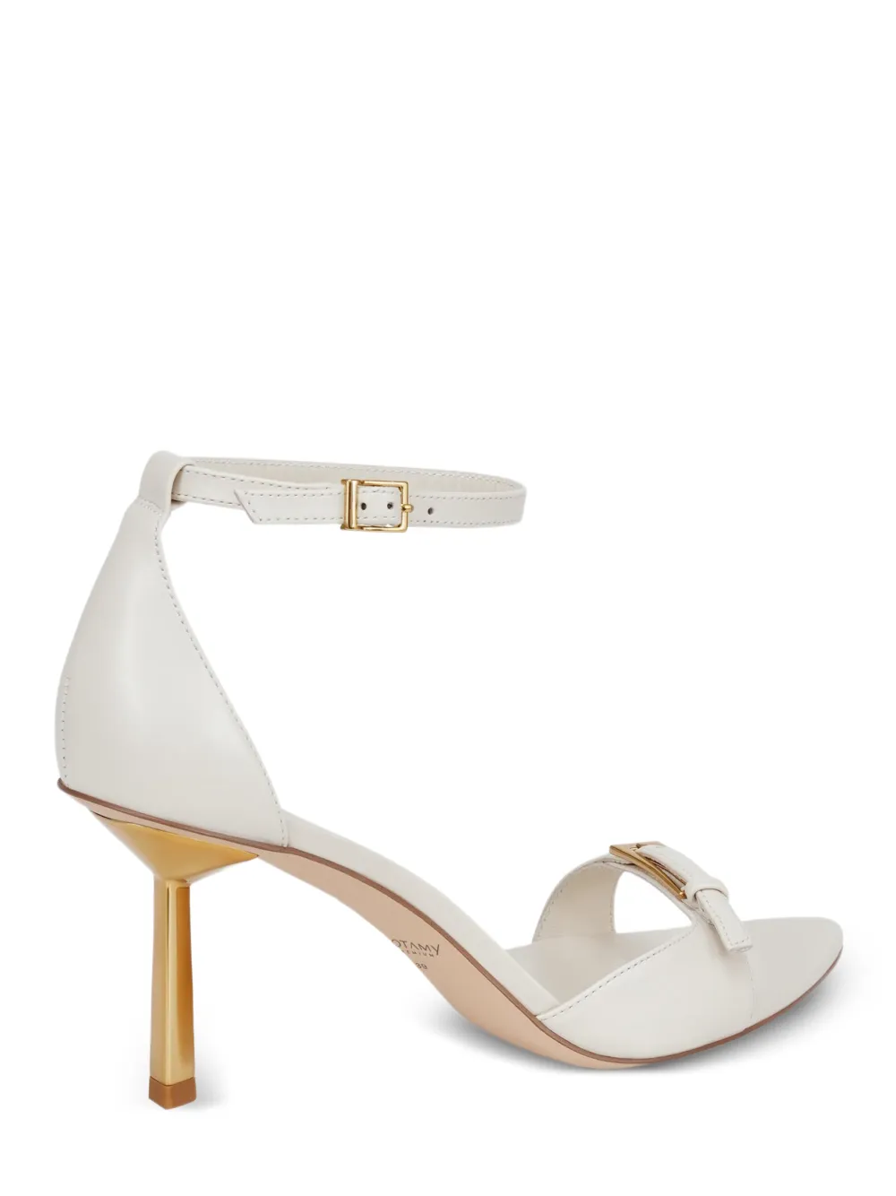 POTAMY Sandalen met gespbandje Wit