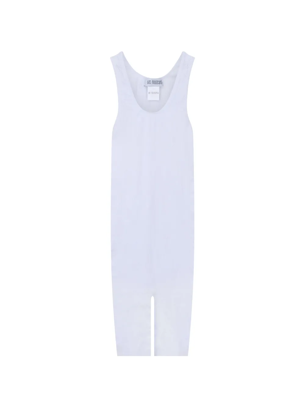 Les Filles d'Eva textured jumpsuit - Bianco
