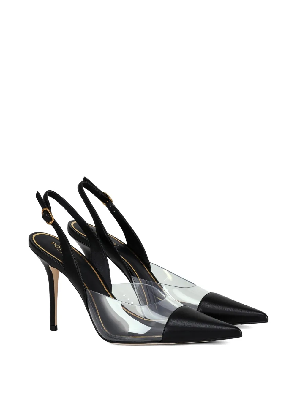 POTAMY Slingback pumps Zwart
