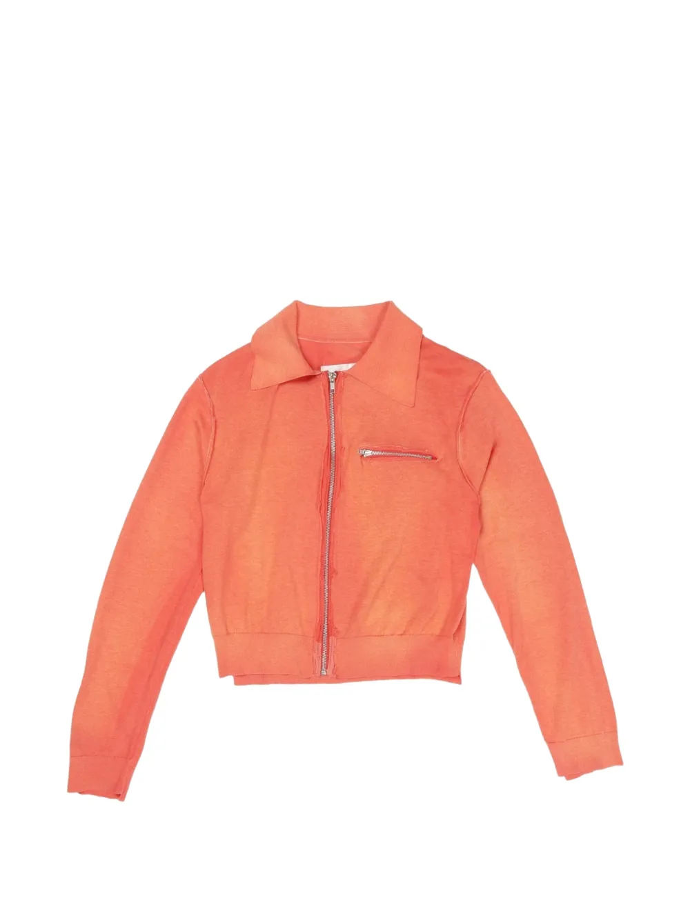 Camiel Fortgens zip-up cardigan - Red