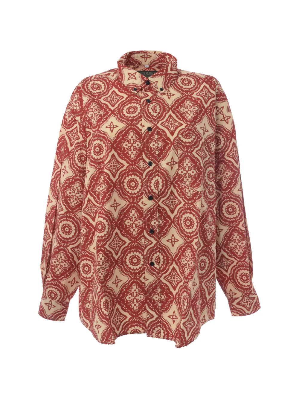 Souleiado printed shirt - Rosso