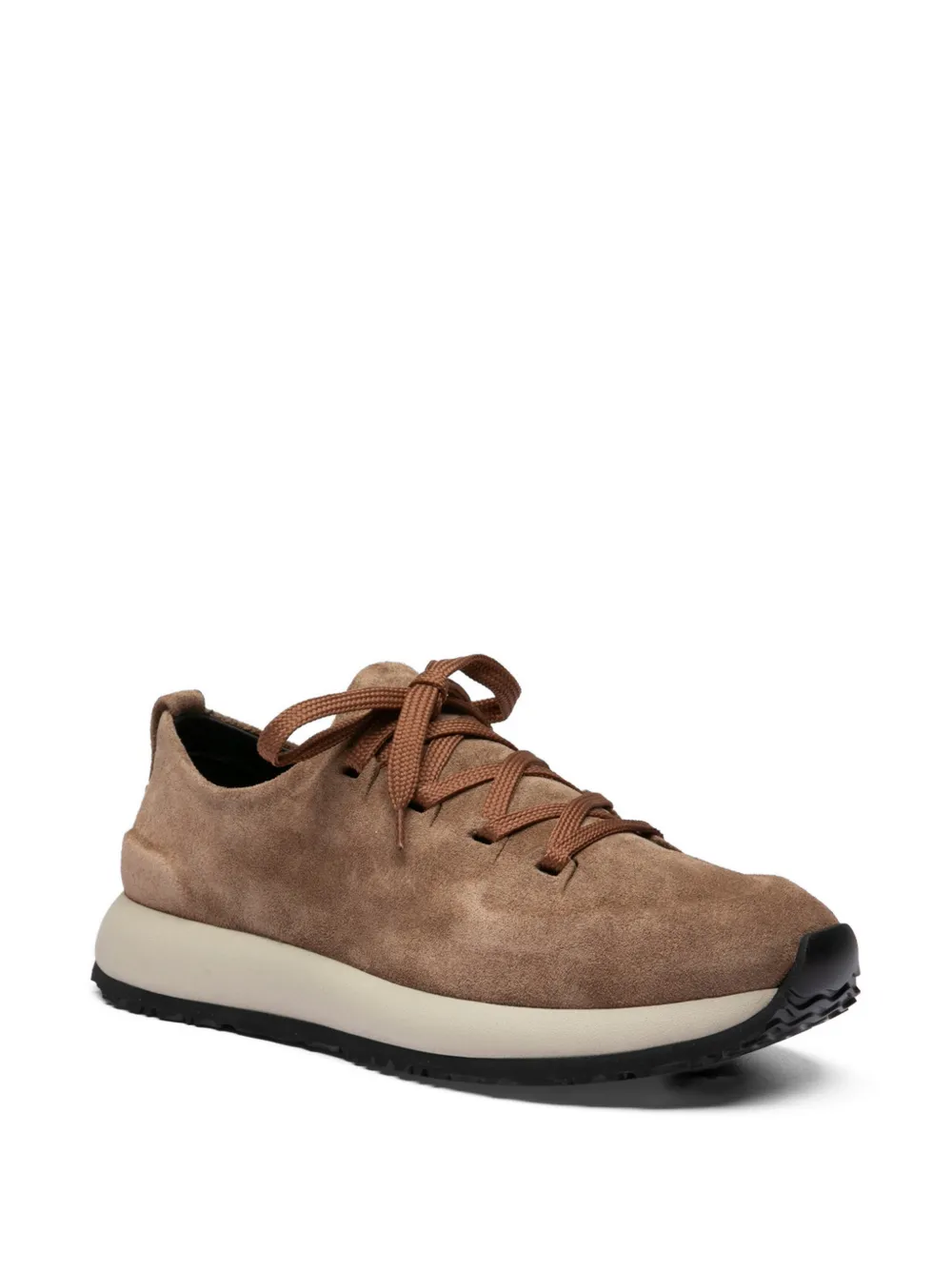 Officine Creative Entire 101 leather sneakers Bruin