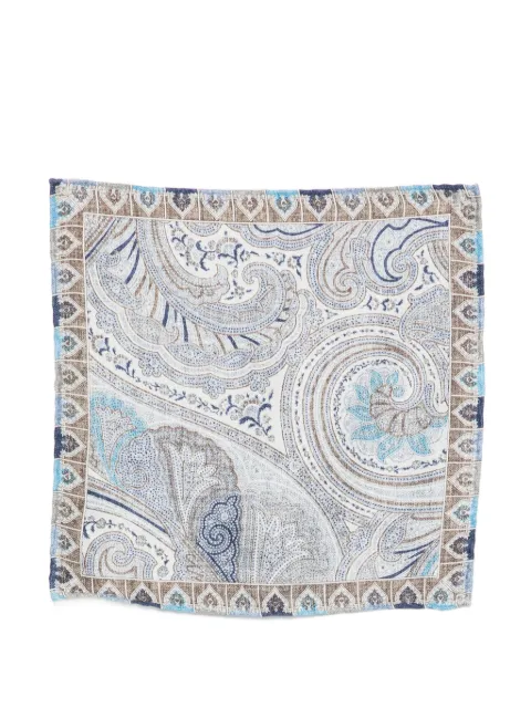 Dell'oglio Easy sjaal met paisley print
