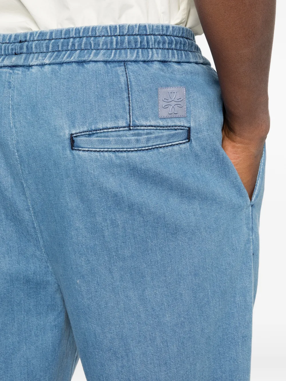Jacob Cohën Plooibroek met trekkoord Blauw