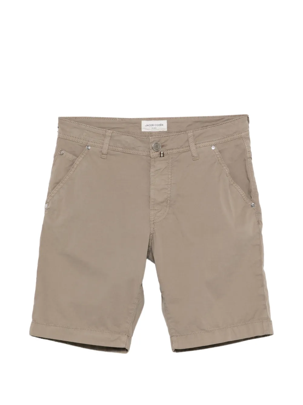 Jacob Cohën logo-patch shorts - Neutrals