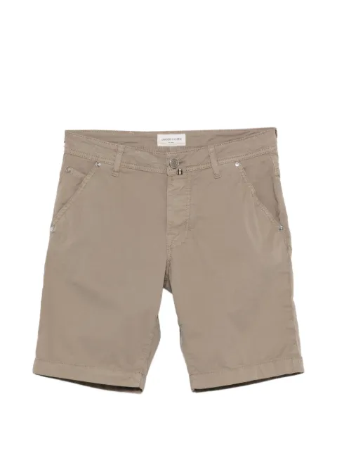 Jacob Cohën logo-patch shorts
