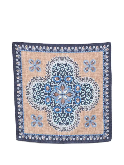 Dell'oglio Tokio geometric-print scarf