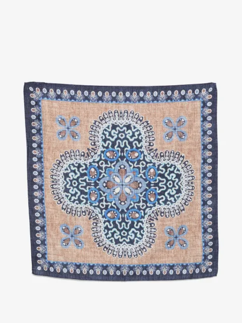 Dell'oglio Tokio geometric-print scarf