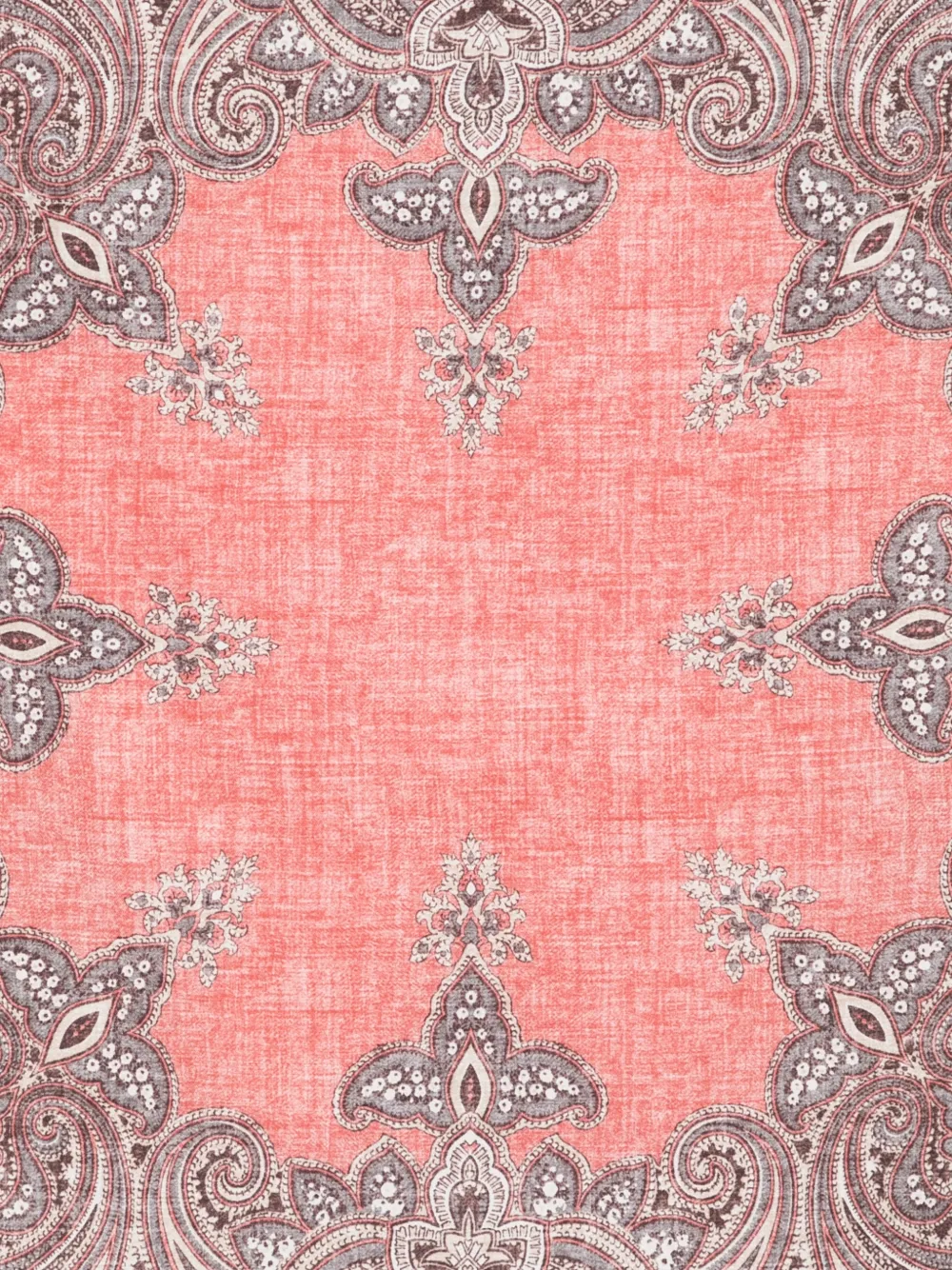 Dell'oglio Sjaal met paisley-print Roze