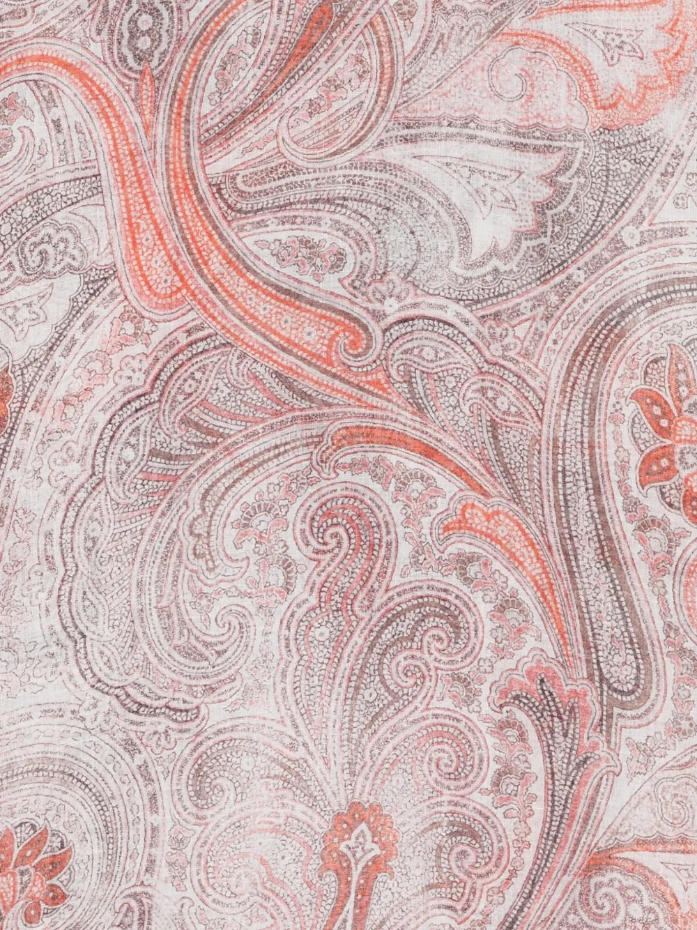 Dell'oglio Sjaal met paisley-print Wit