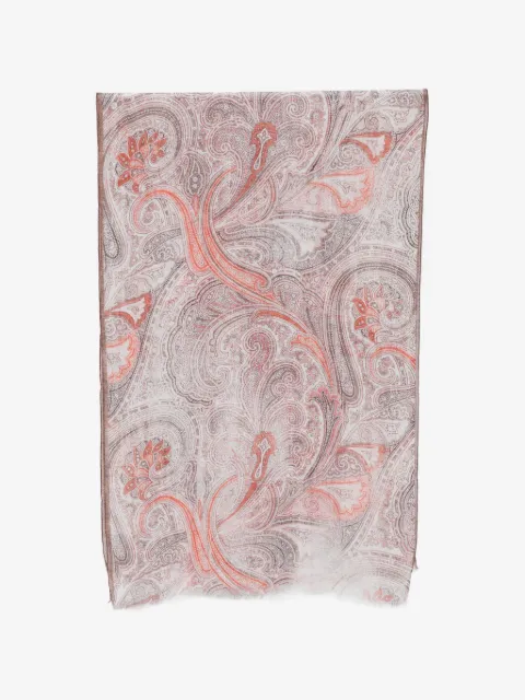 Dell'oglio paisley-print scarf