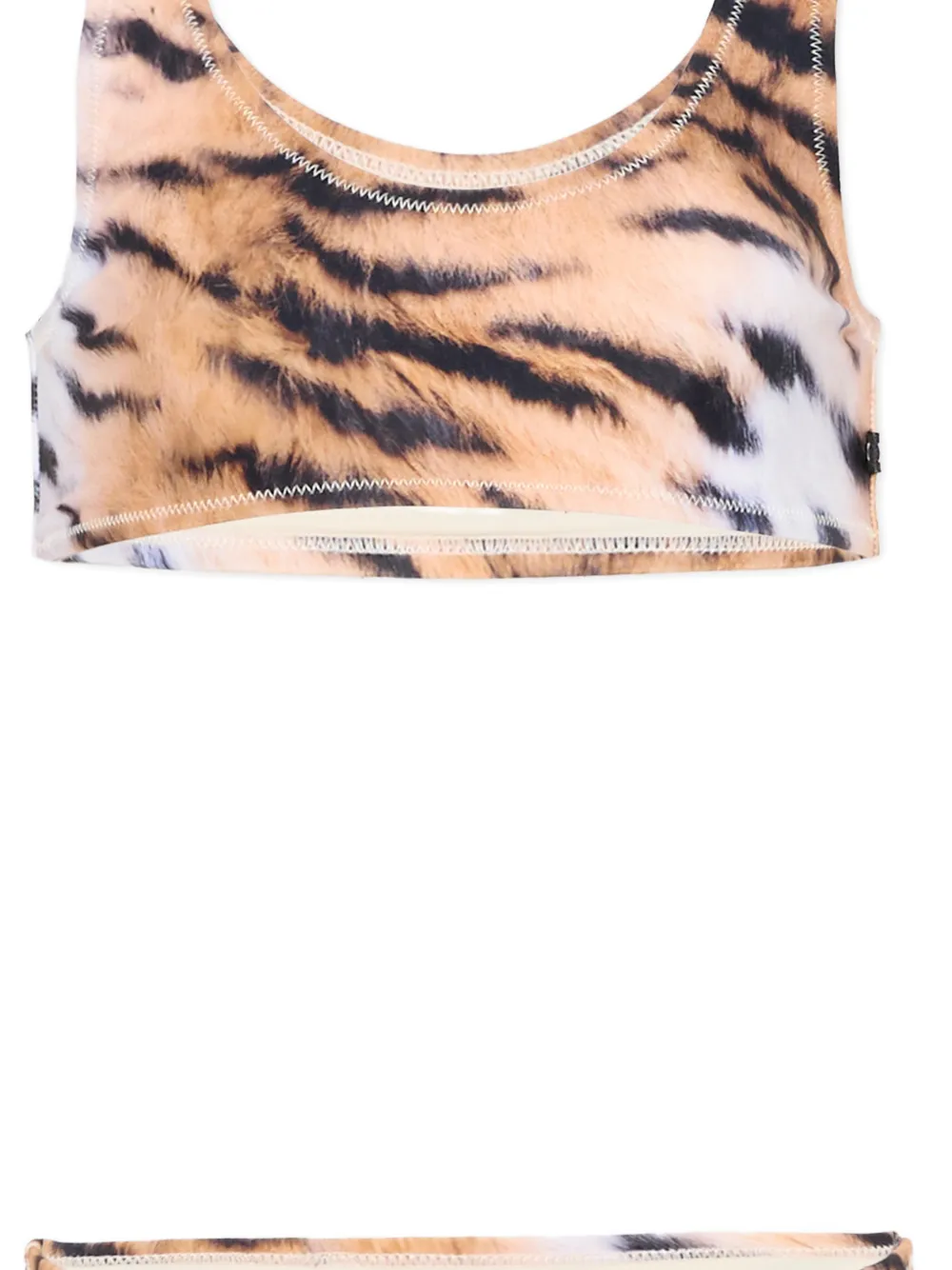 Molo Bikini met tijgerprint Bruin