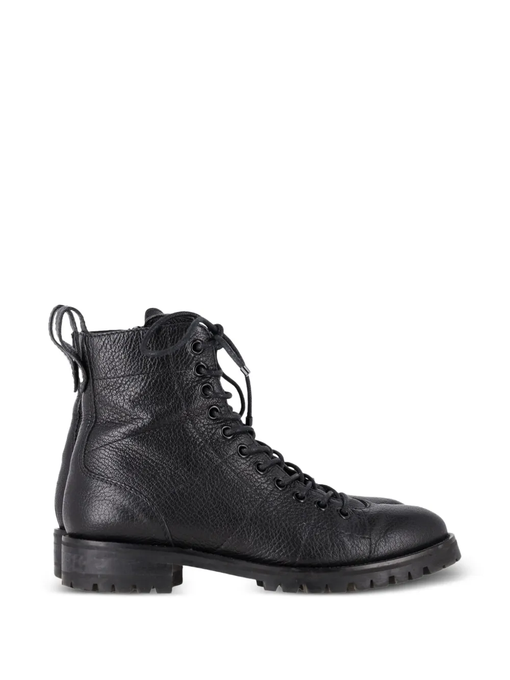 Jimmy Choo Pre-Owned ankle lace-up boots - Schwarz
