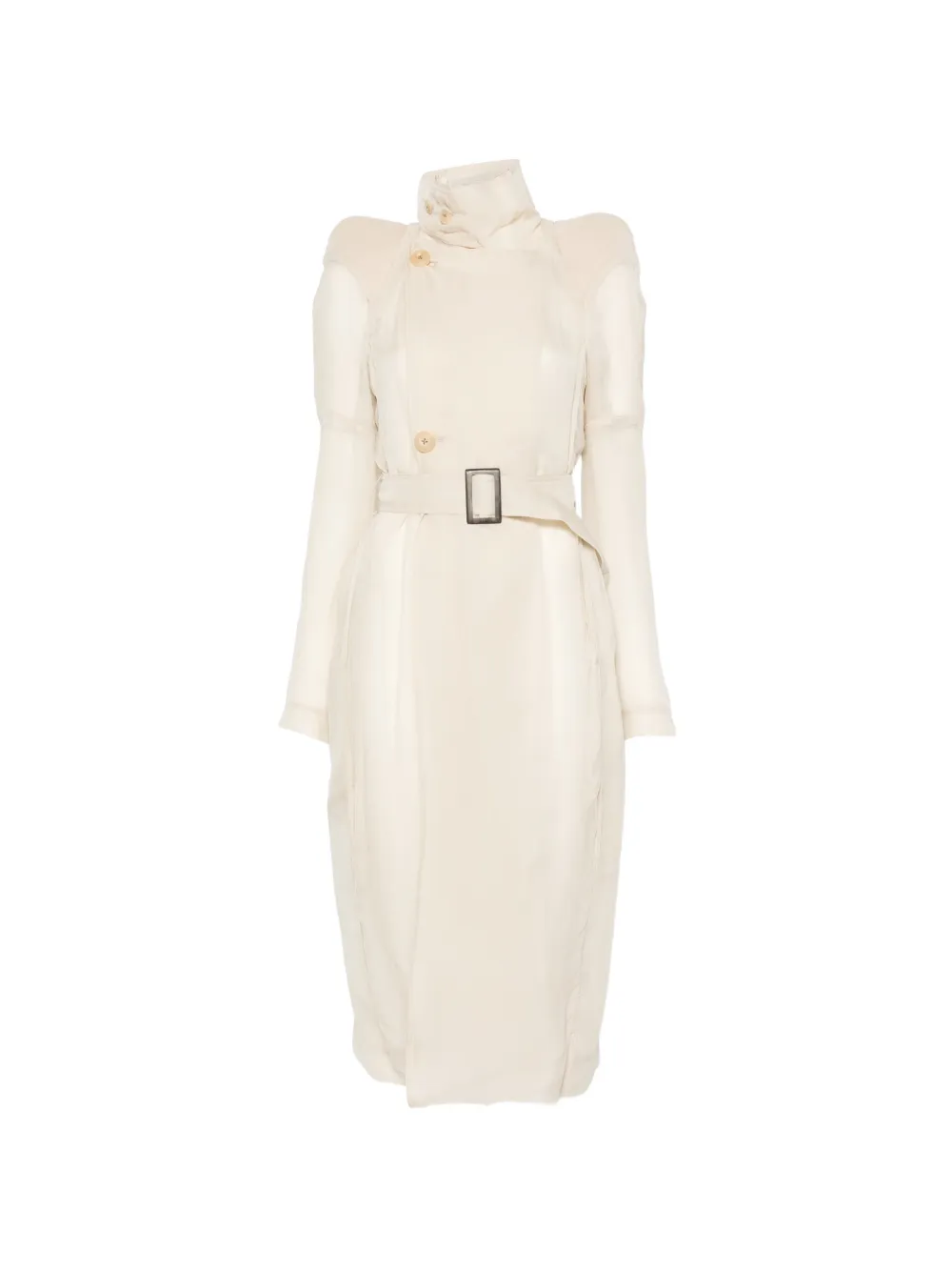 Rick Owens Maria trench coat - Nude