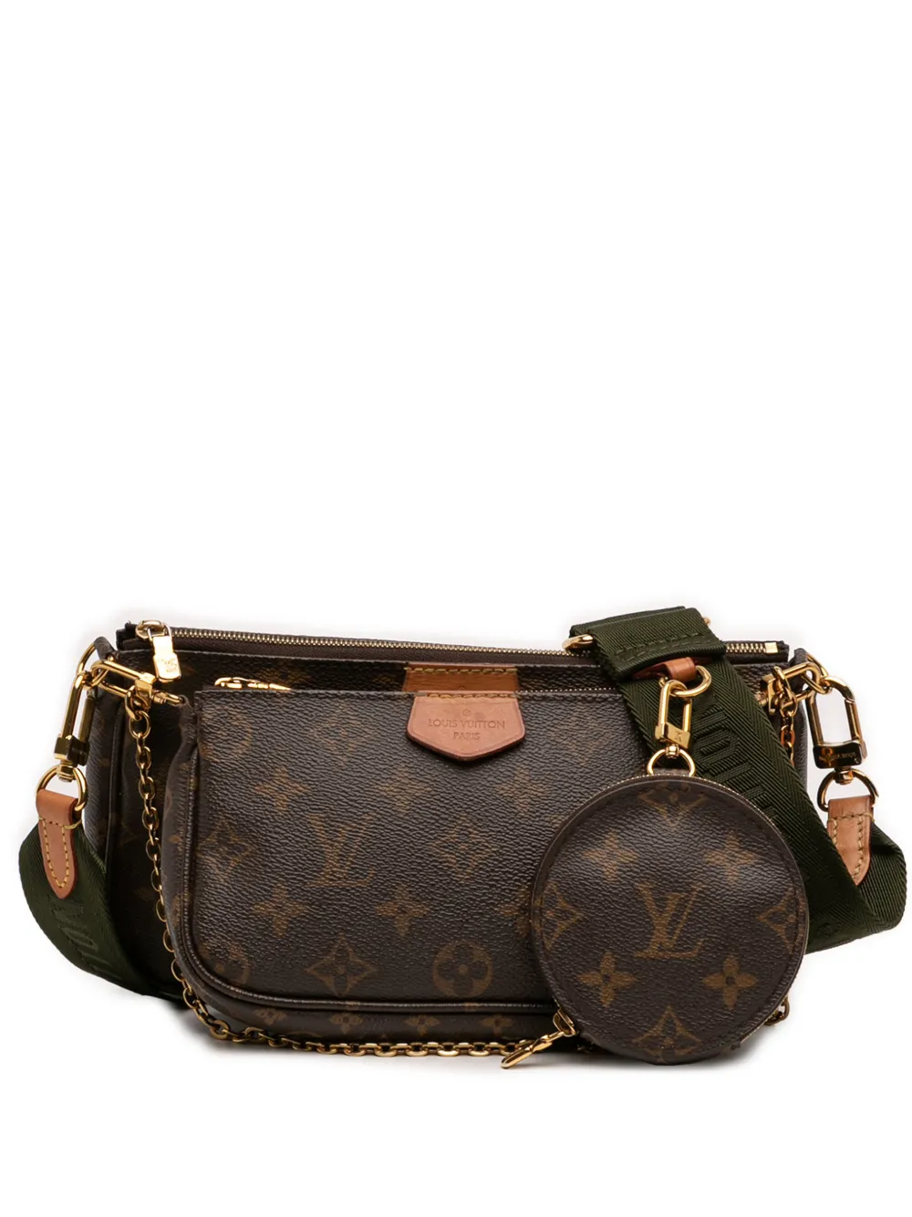 Louis Vuitton Pre-Owned 2021-2026 Monogram Multi Pochette Accessoires satchel - Marrone