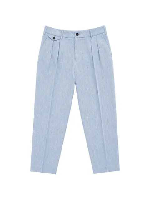 BE ABLE pleated tapered jeans