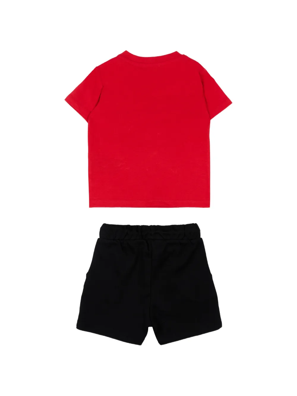 John Richmond Junior Shorts set met logoprint Rood