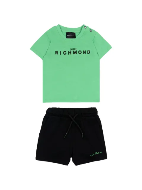 John Richmond Junior cotton T-shirt and shorts set