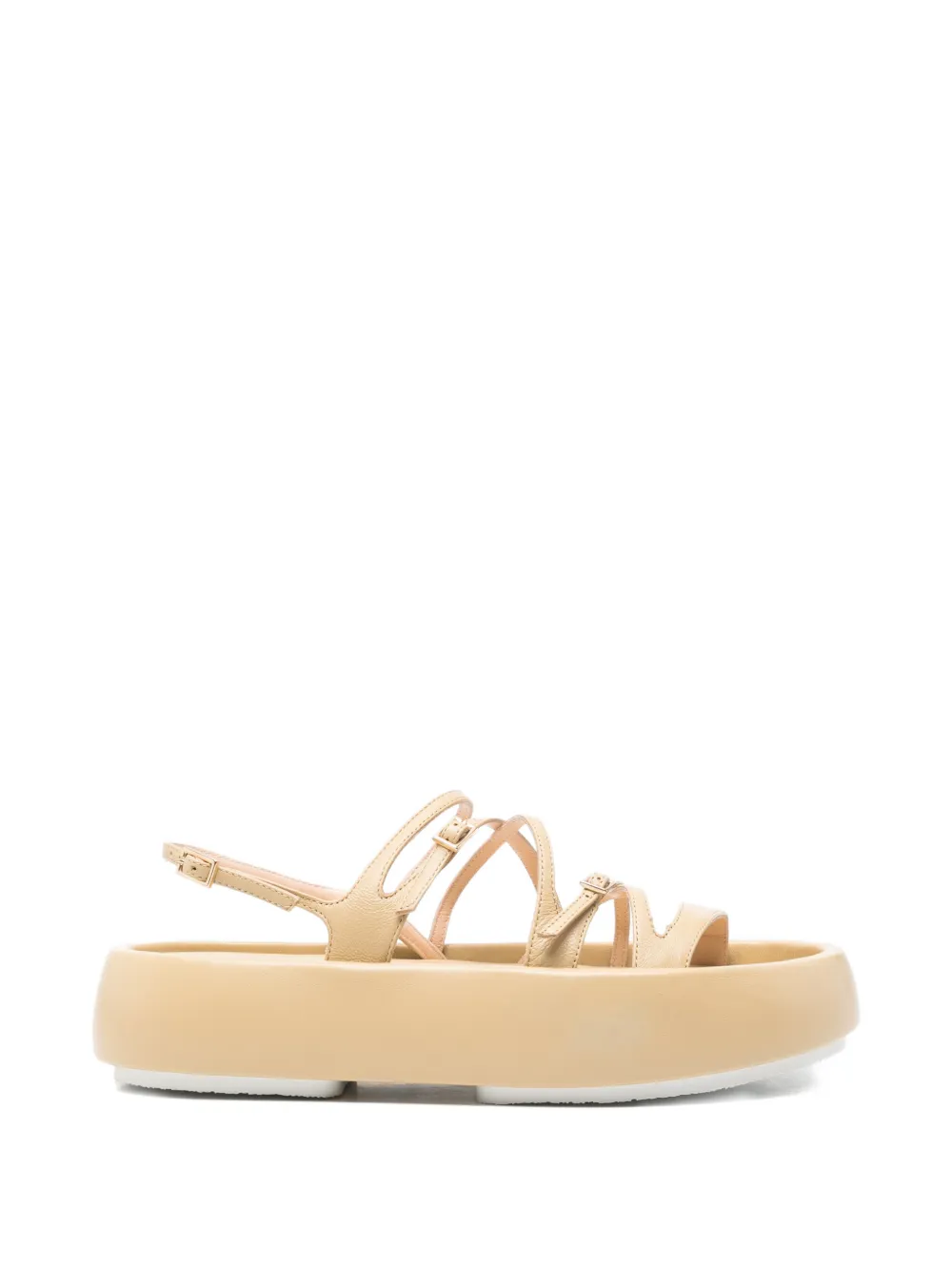 AGL Bulle multi-strap sandals Beige
